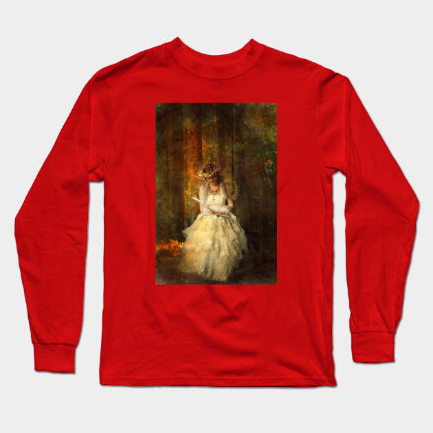 Dear Diary Long Sleeve T-Shirt by Phatpuppy Art